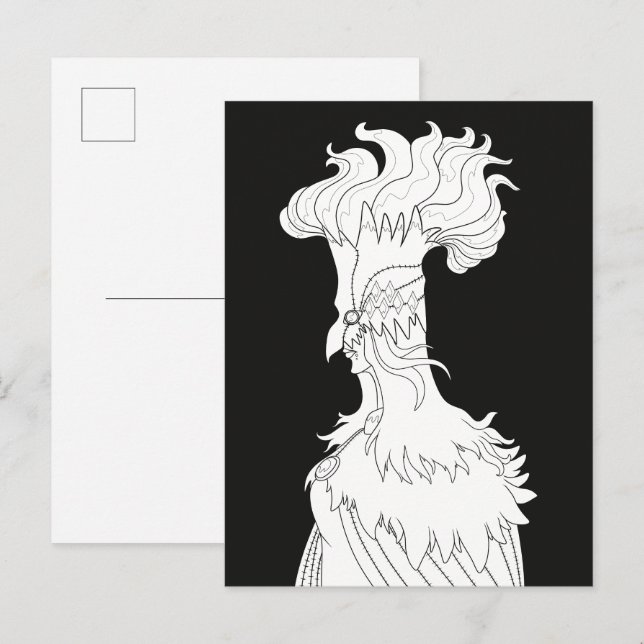 Fire Goddess Postcard (Front/Back)