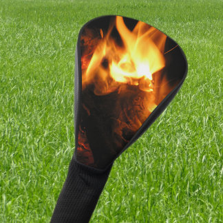 Fire Golf Head Cover