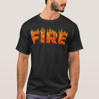Fire Halloween Costume Fire And Ice Matching Coupl T-Shirt