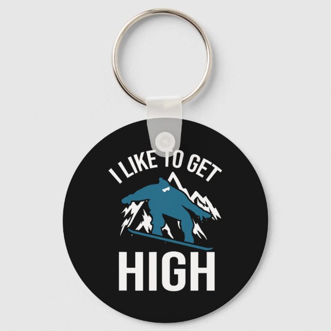 Fire Halloween Costume Fire Ice Matching Couples  Keychain (Front)