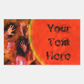 Fire Hands Sticker