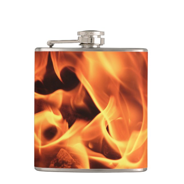 Fire Hip Flask (Front)