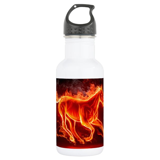 fire horse 532 ml water bottle (Front)