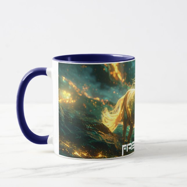FIRE HORSE - CHINESE ZODIAC -  MUG (Left)