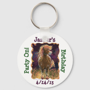 Fire Horse Keychain