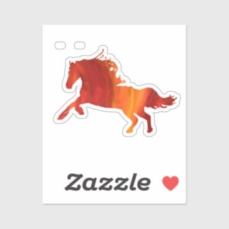 Fire horse Sticker