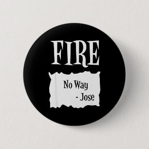 Fire - Hot Packet Halloween Taco Costume 2 Inch Round Button