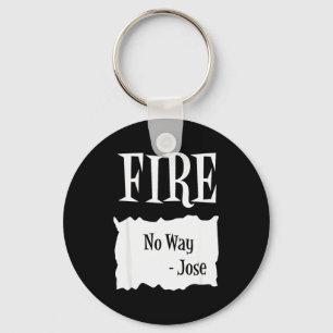 Fire - Hot Packet Halloween Taco Costume  Keychain