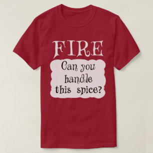FIRE Hot Packet Halloween Taco Costume T-Shirt