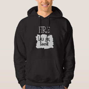 Fire Hot Packet Taco Get Sauced Halloween Hoodie