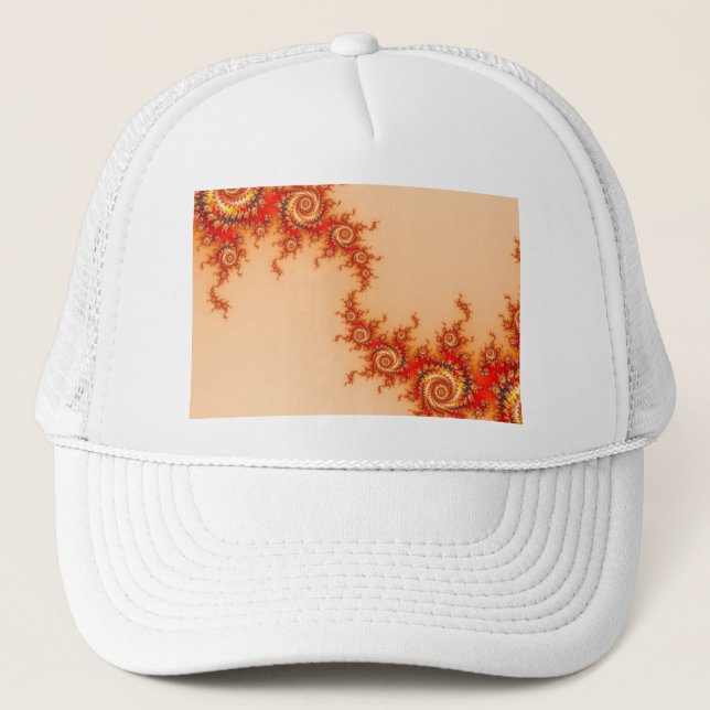 Fire Hurricane Trucker Hat (Front)
