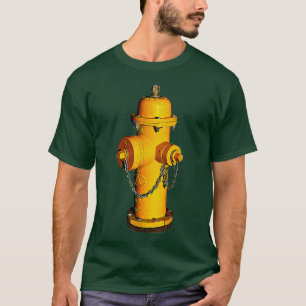Fire Hydrant Fire Fireman Fighter  T-Shirt