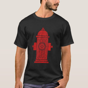 FIRE HYDRANT HALLOWEEN COSTUME PRETEND I M A FIRE T-Shirt