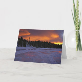 Fire & Ice by Doug Bennett Card