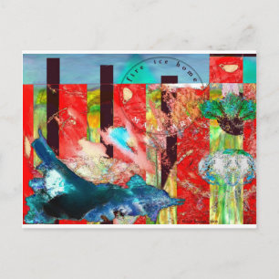 Fire Ice Home Postcard