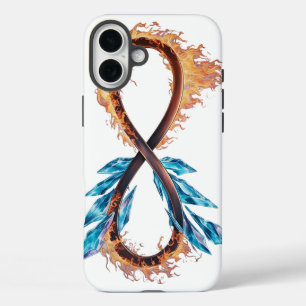 Fire & Ice Infinity – Apple iPhone  16 Plus Case