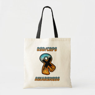 Fire & Ice Ribbon Tote Bag
