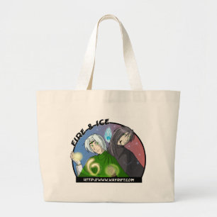 Fire & Ice Tote Bag