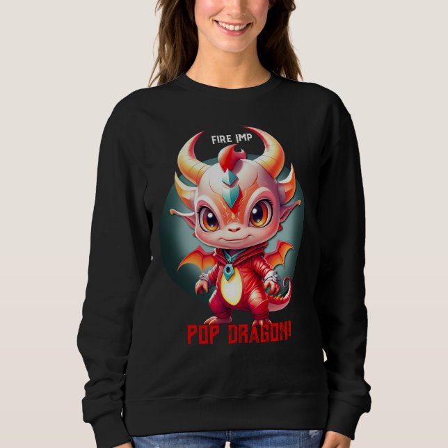 Fire Imp - Pop Dragon Sweatshirt (Front)