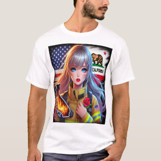 FIRE IN CALIFORNIA, SOLIDARITY AND SUPPORT T-Shirt