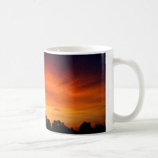 Fire In The Sky - Amazing Sunset Coffee Mug