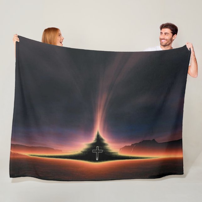 FIRE in the SKY Fleece Blanket (In Situ)