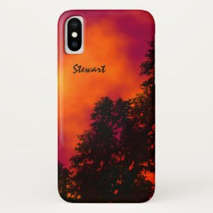 Fire in the Sky Personalized Case-Mate iPhone Case