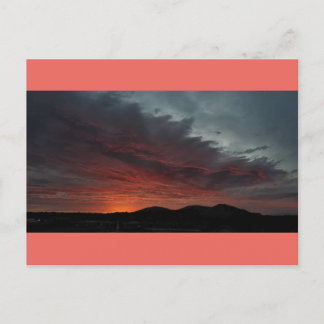 Fire in the Sky Postcard
