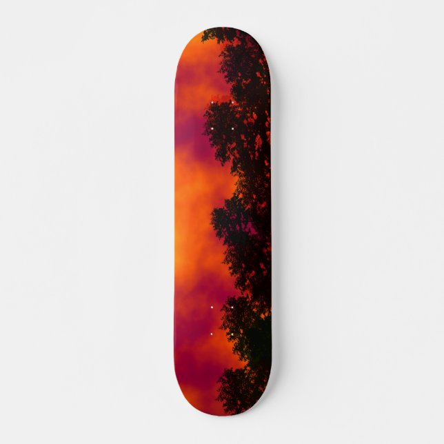Fire in the Sky Skateboard / Skateboard Deck (Front)