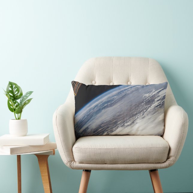 Fire In Yosemite National Park & Stanislaus Forest Lumbar Pillow (Chair)