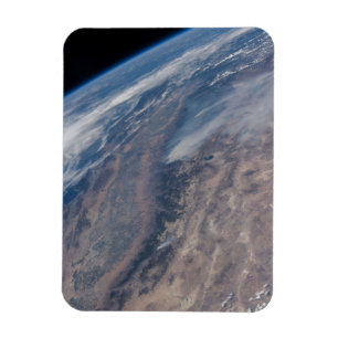 Fire In Yosemite National Park & Stanislaus Forest Magnet