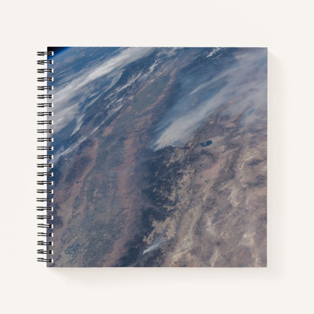 Fire In Yosemite National Park & Stanislaus Forest Notebook (Front)