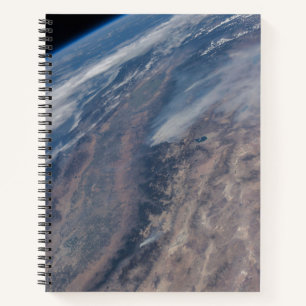 Fire In Yosemite National Park & Stanislaus Forest Notebook