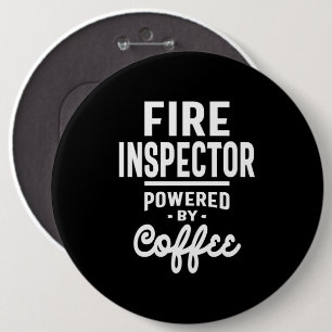 Fire Inspector Job Title Gift 6 Inch Round Button