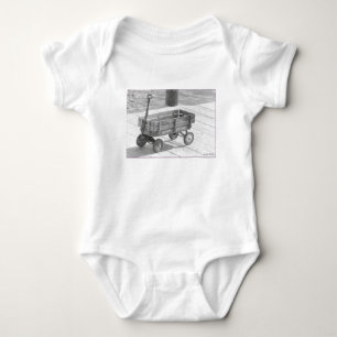 'Fire Island Baby' Vintage Wagon Infant T-shirt Baby Bodysuit