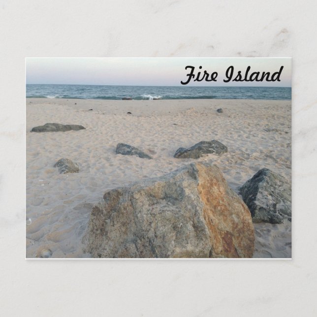 Fire Island Beach Postcard (Front)