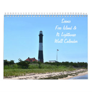 Fire Island et son calendrier de mur clair