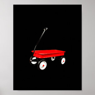 Fire Island Large Version Red Wagon Long Island Ny Poster