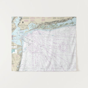 Fire Island Light to Sea Girt Nautical Chart 12326 Tapestry