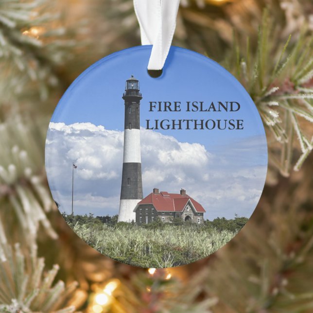Fire Island Lighthouse, New York Ornament (Tree)