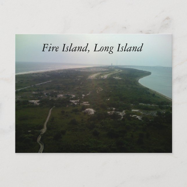 Fire Island, Long Island Postcard (Front)