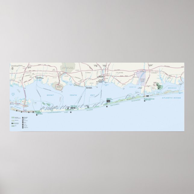 Fire Island National Seashore Poster (Front)