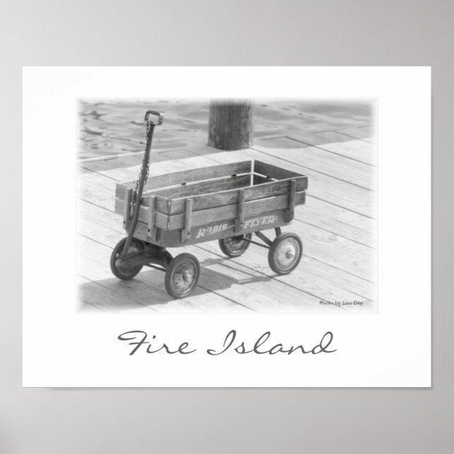 'Fire Island Wagon' Poster (Front)