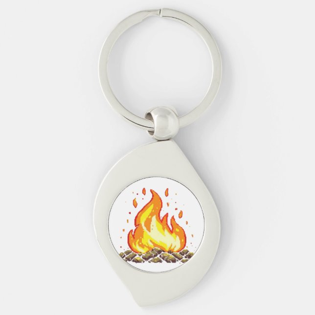 Fire Keychain (Front)