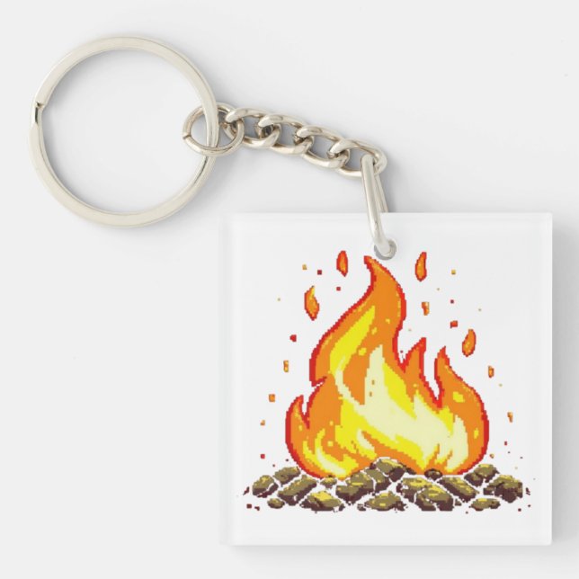 Fire Keychain (Front)