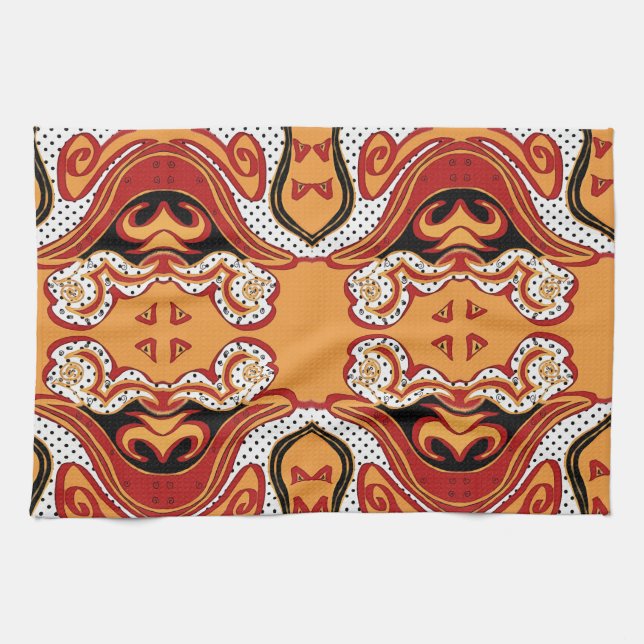 Fire Kitchen Towel (Horizontal)