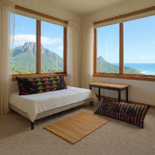 Fire Leaf Body Pillow