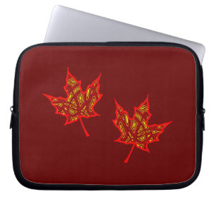 Fire Leaf Laptop Sleeve
