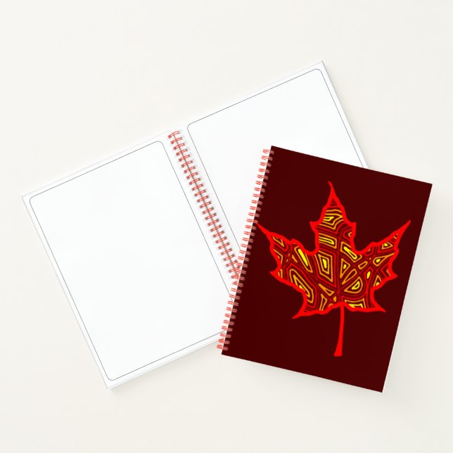 Fire Leaf Notebook (Inside)