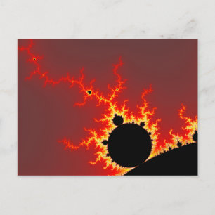 Fire Lightning Postcard